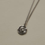 ciite' シーテ ネックレス 【 金属アレルギー対応 】 シルバーコインネックレス サージカルステンレス 316L