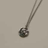 ciite' シーテ ネックレス 【 金属アレルギー対応 】 シルバーコインネックレス サージカルステンレス 316L
