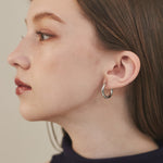 ciite' シーテ ピアス（両耳用） 【 金属アレルギー対応 】 シンプルフープピアス サージカルステンレス 316L (両耳用)