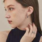 ciite' シーテ ピアス（両耳用） 【 金属アレルギー対応 】 シンプルフープピアス サージカルステンレス 316L (両耳用)