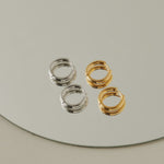 ciite' シーテ ピアス（両耳用） 【 金属アレルギー対応 】 シンプルフープピアス サージカルステンレス 316L (両耳用)