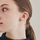 ciite' シーテ ピアス（両耳用） 【 金属アレルギー対応 】 小ぶりシンプルピアス サージカルステンレス 316L (両耳用) シルバー FREE